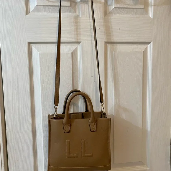 LEATHEROLOGY Kress medium tote bag, 9.5 by 8.5 inch 2 straps excellent condition - Picture 8 of 10